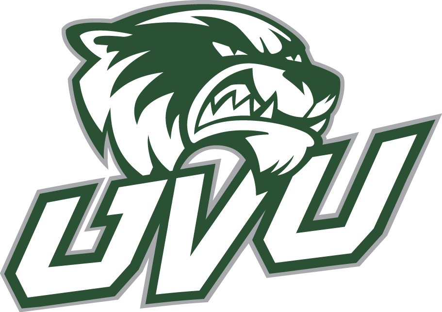 Utah Valley Wolverines 2012-Pres Alternate Logo 04 vinyl decal